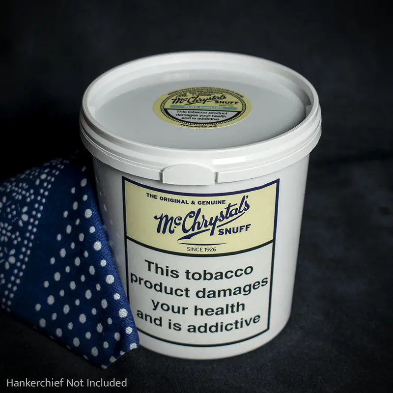 Mcchrystal's Olde English Snuff (Menthol) - 200G Tub 1
