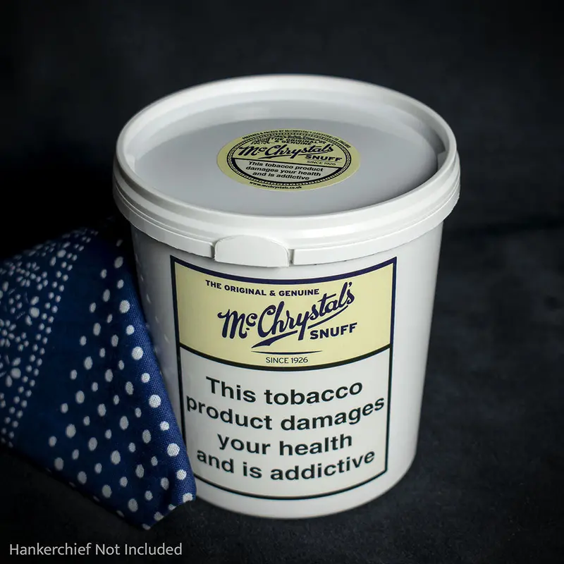 Mcchrystal's Original & Genuine Medicated Snuff - 200G Tub 1