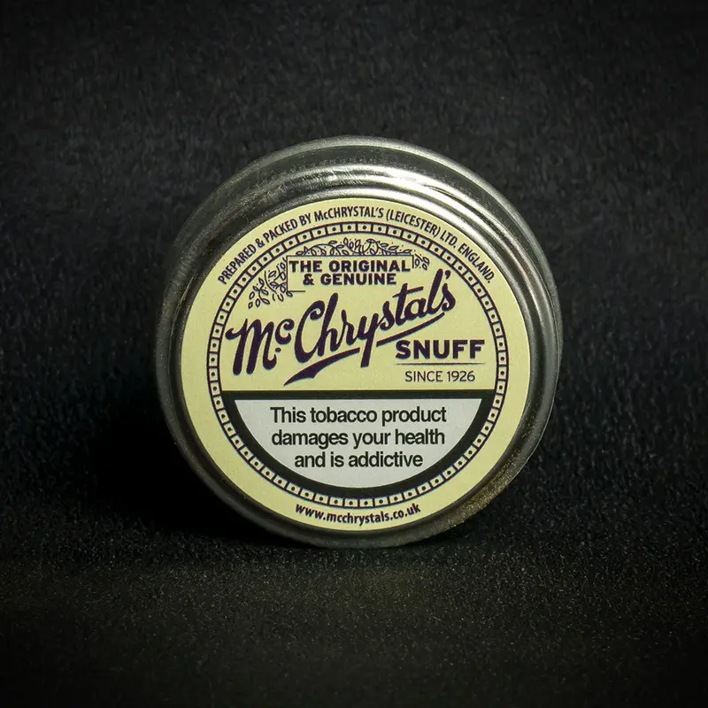 Mcchrystal's Original & Genuine Medicated Snuff - 4.4G Small Tin 2