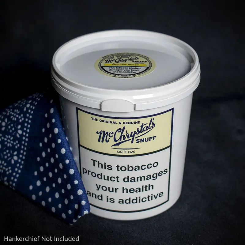 Mcchrystal's Sicilian Burst Lemon Snuff - 200G Tub 1