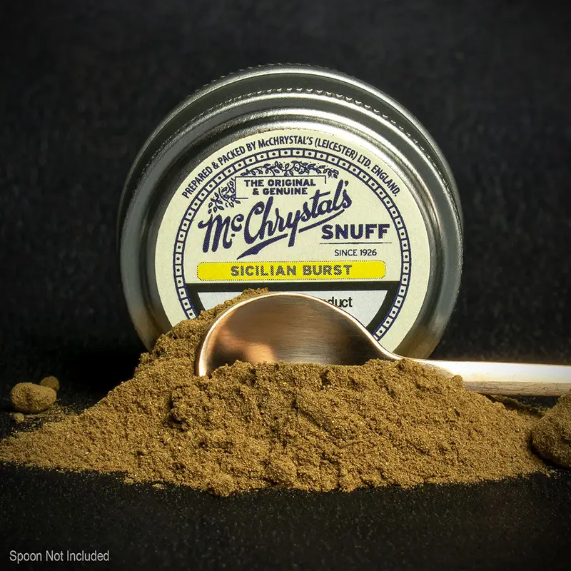 Mcchrystal's Sicilian Burst Lemon Snuff - 3.5G Mini Tin 1