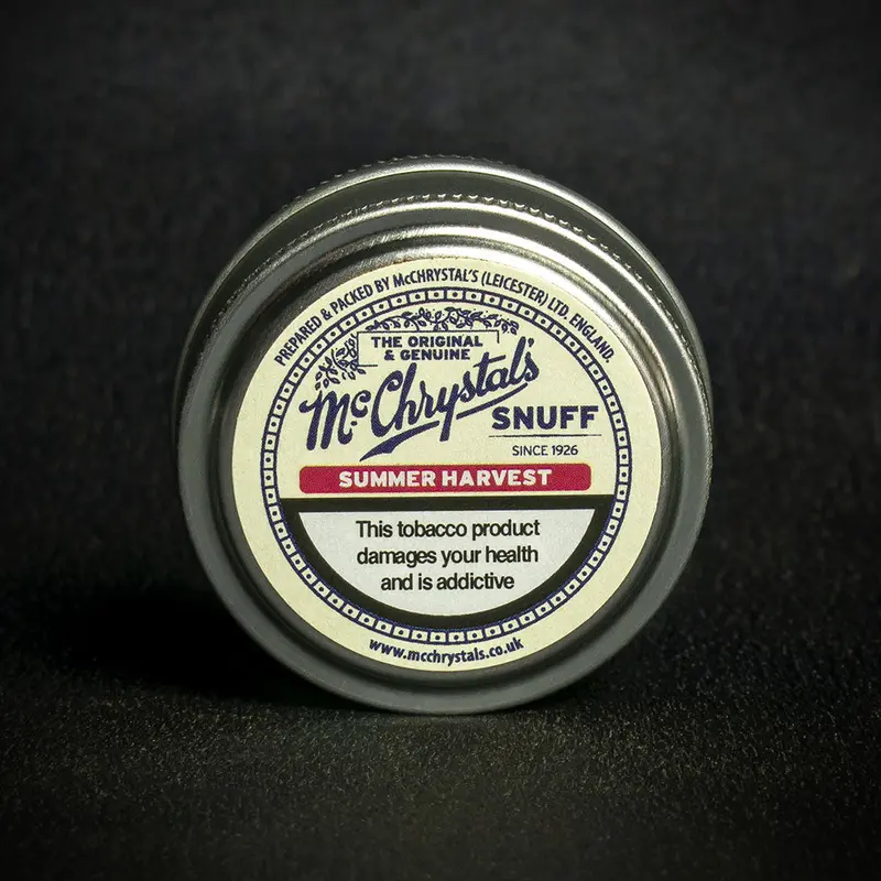 Mcchrystal's Summer Harvest (Raspberry) Snuff - 3.5G Mini Tin 2
