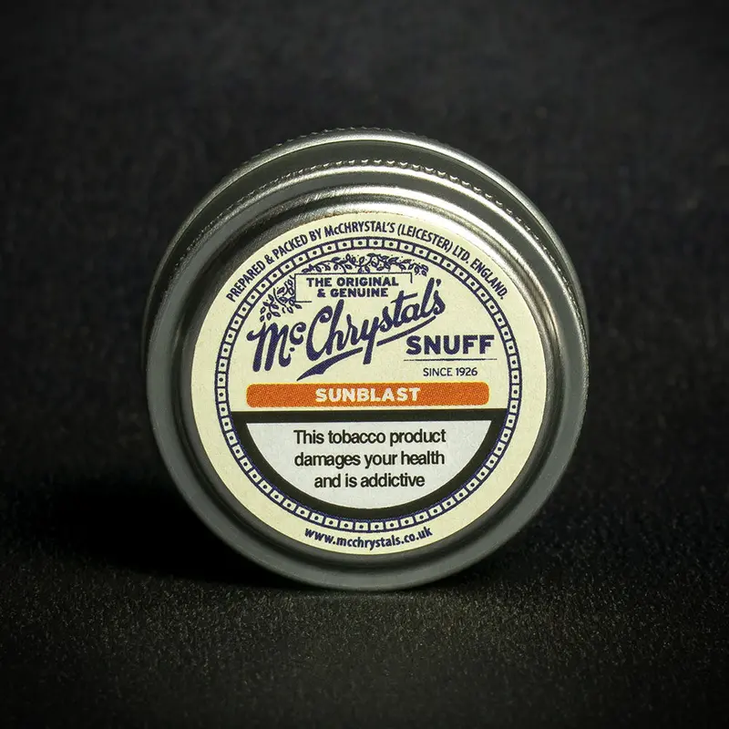 Mcchrystal's Sunblast (Apricot-Menthol) Snuff - 3.5G Mini Tin 2