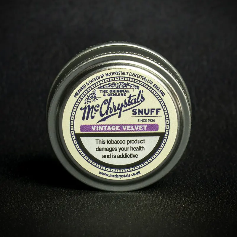 Mcchrystal's Vintage Velvet (Violet) Snuff - 3.5G Mini Tin 2