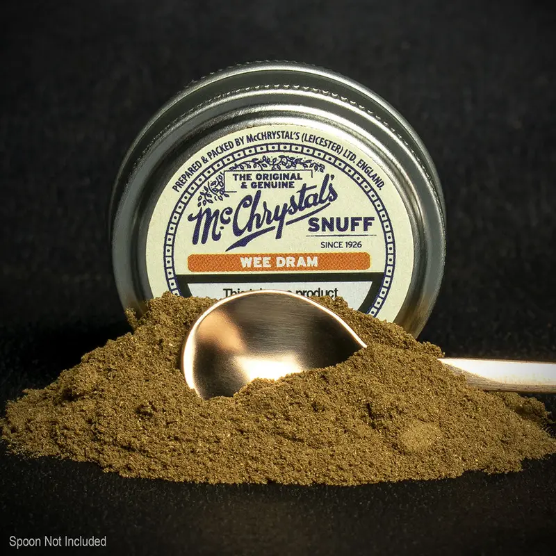 Mcchrystal's Wee Dram Snuff (Whisky, Light Fruit) - 3.5G Mini Tin 1