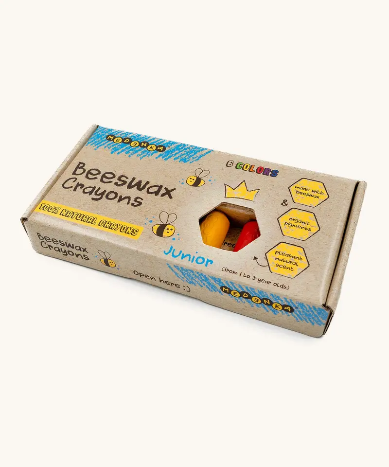 Medenka 6 Junior Beeswax Crayons 1