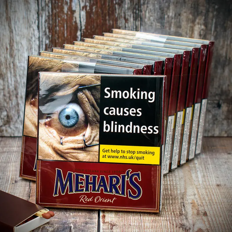 Meharis Red Orient Cigars - Pack Of 10 1