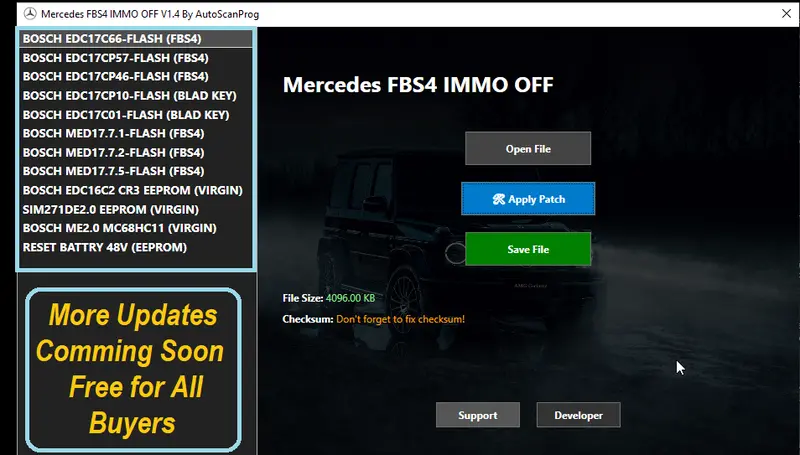 Mercedes_Immo Off_(Fbs4) And Mb_Ecu_Renew 1