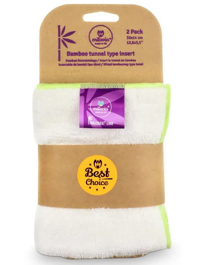 Milovia Bamboo Tunnel Inserts - 2 Pack 1
