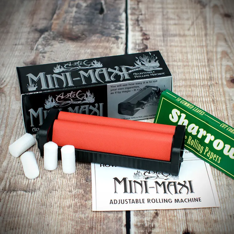 Mini Maxi Plastic Cigarette Roller - Regular Adjustable 1