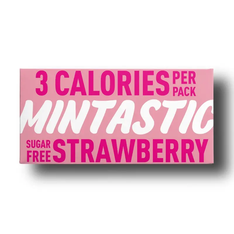 Mintastic Sugar Free Natural Mints: Strawberry 1