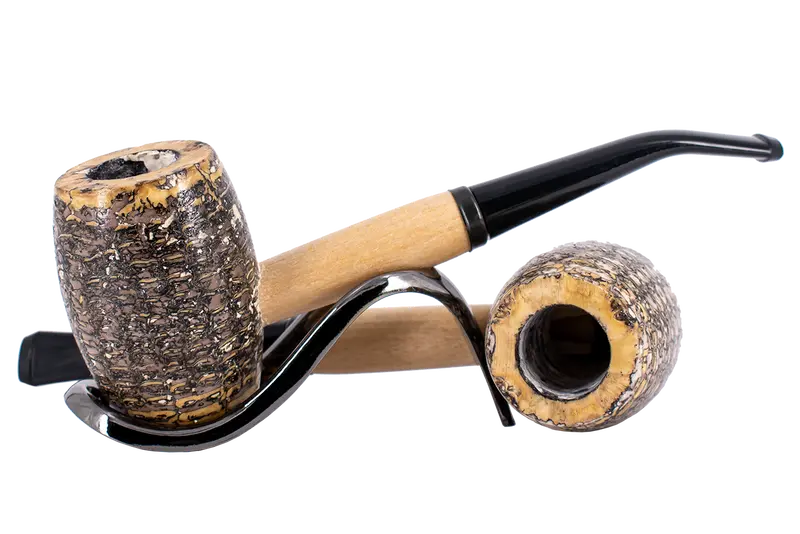 Missouri Meerschaum Country Gentleman Corn Cob Pipe - 2 Pipe Gift Set 1