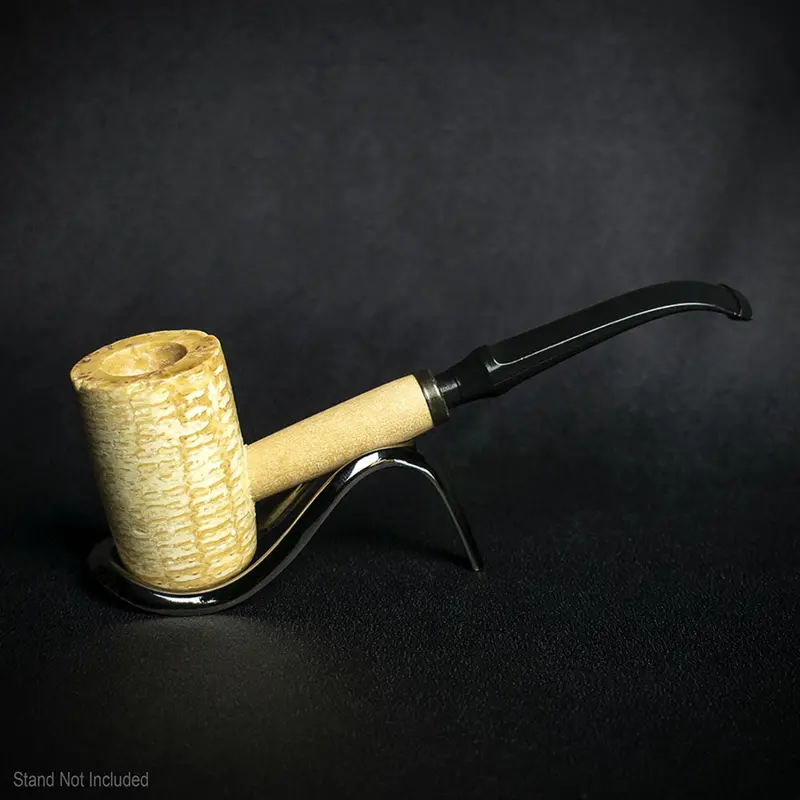 Missouri Meerschaum Diplomat 5Th Avenue Corn Cob Pipe - Bent 2