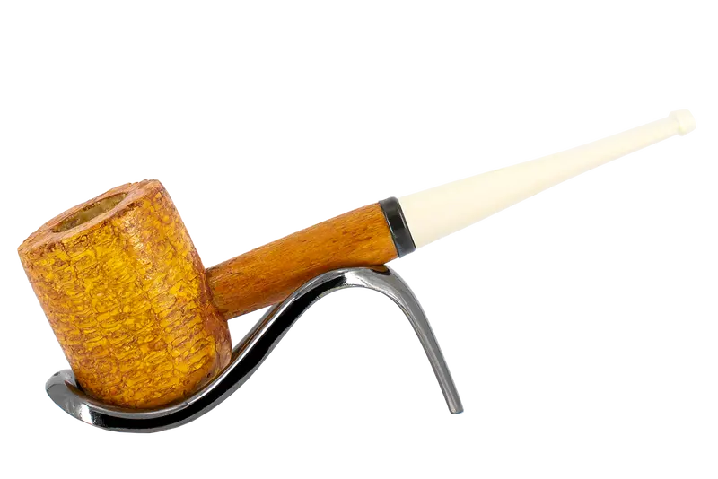 Missouri Meerschaum Iconic Legend Corn Cob Pipe - Straight 1