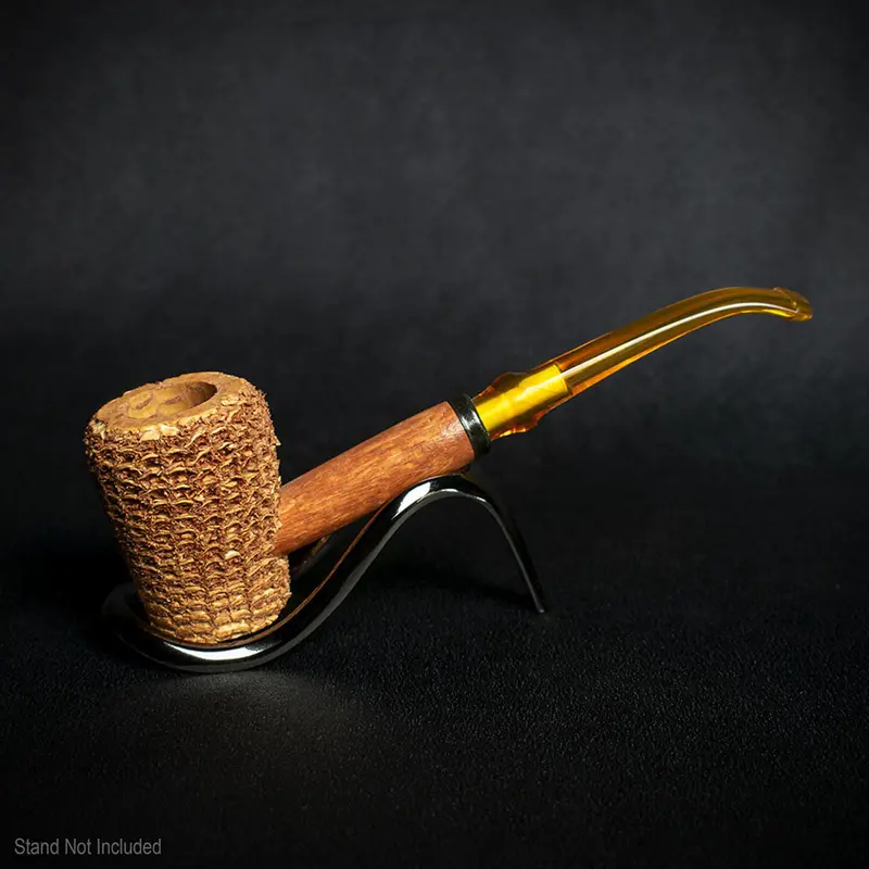Missouri Meerschaum Let Freedom Ring Corn Cob Pipe - Bent 2