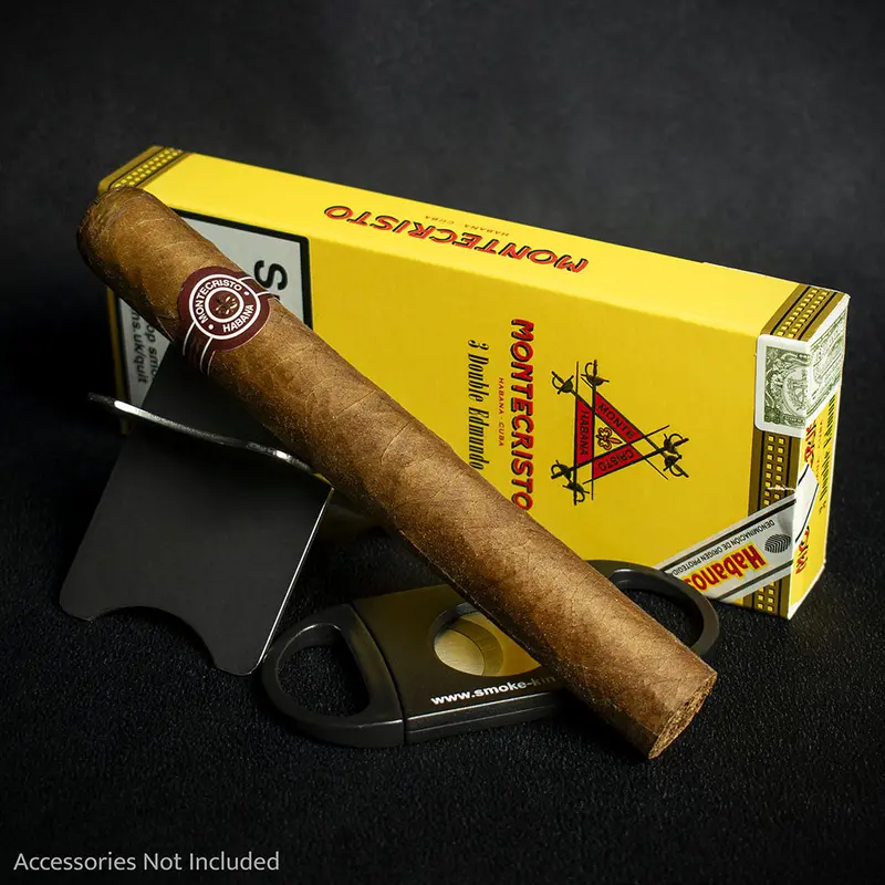 Montecristo Double Edmundo Cuban Cigars - Pack Of 3 2