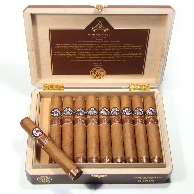 Montecristo Dumas Linea 1935 Cuban Cigars - 20 Box 1