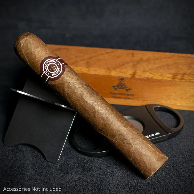 Montecristo Edmundo Cuban Cigar Wooden Gift Box - Single 1