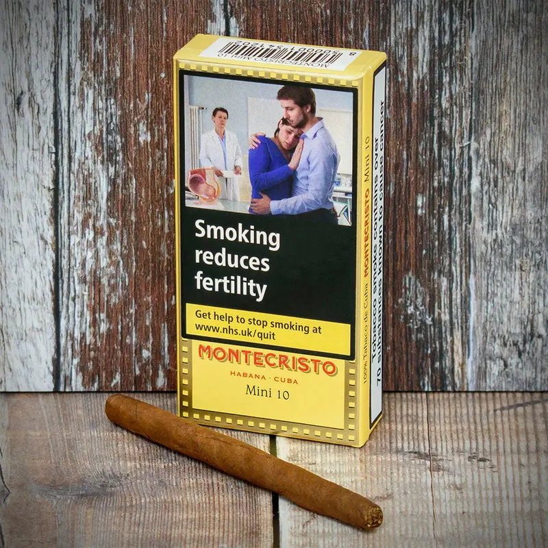 Montecristo Mini Cuban Cigarillos - 10 Pack 1