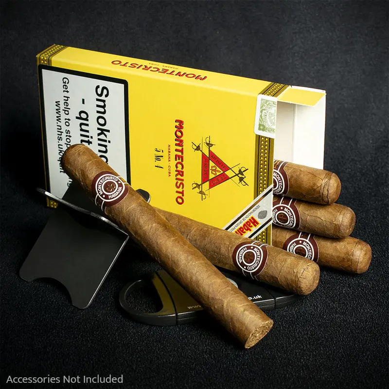 Montecristo No.4 Cuban Cigars - 5 Pack 1