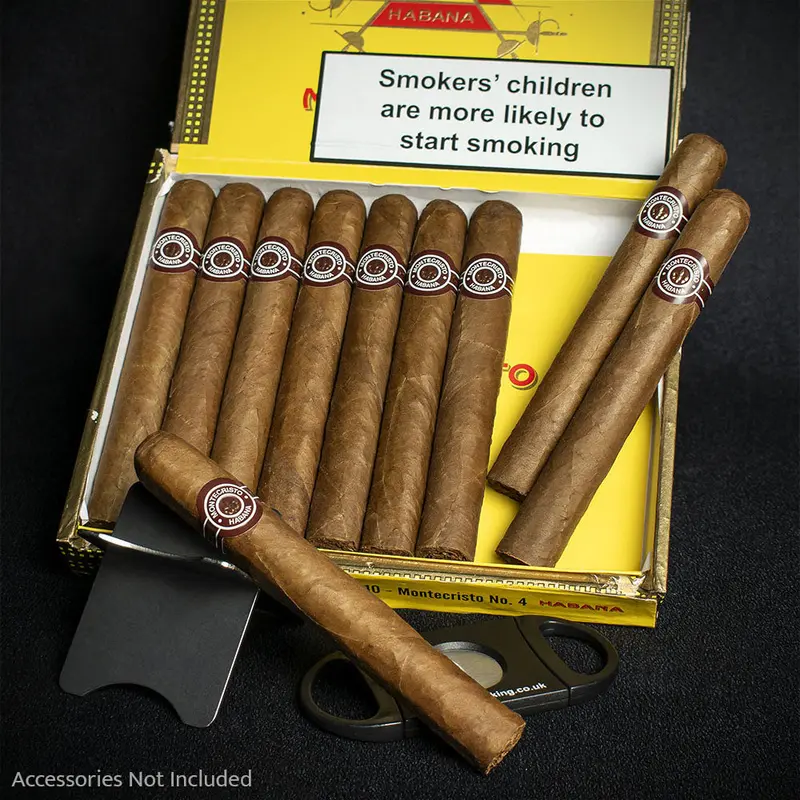 Montecristo No.4 Cuban Cigars - Box Of 10 1