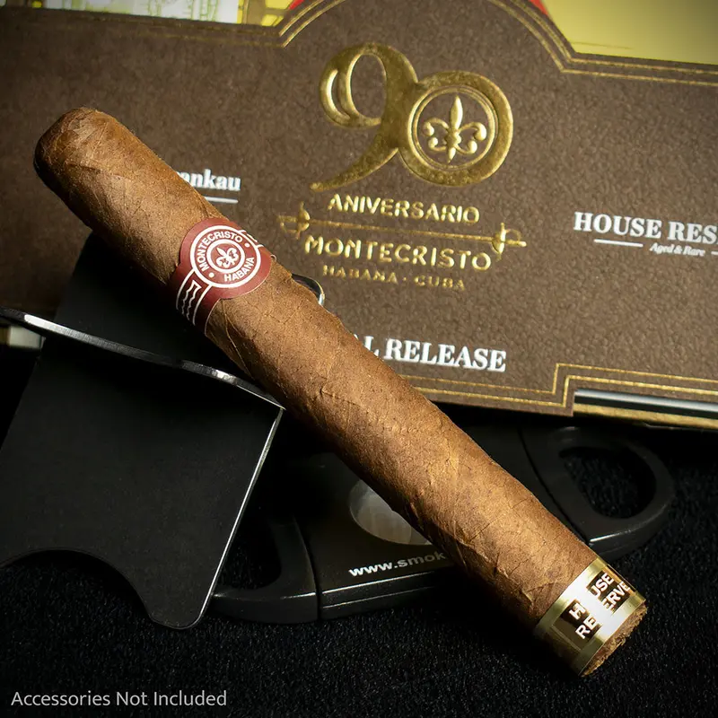 Montecristo No. 4 House Reserve 2015 Cuban Cigars (Aged & Rare 10 Years) Limited Edition - Box Of 10 2