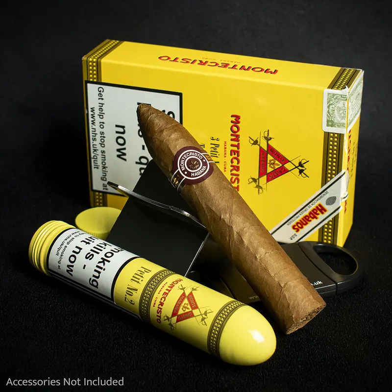 Montecristo Petit No. 2 Tubos Cuban Cigar - Single 2