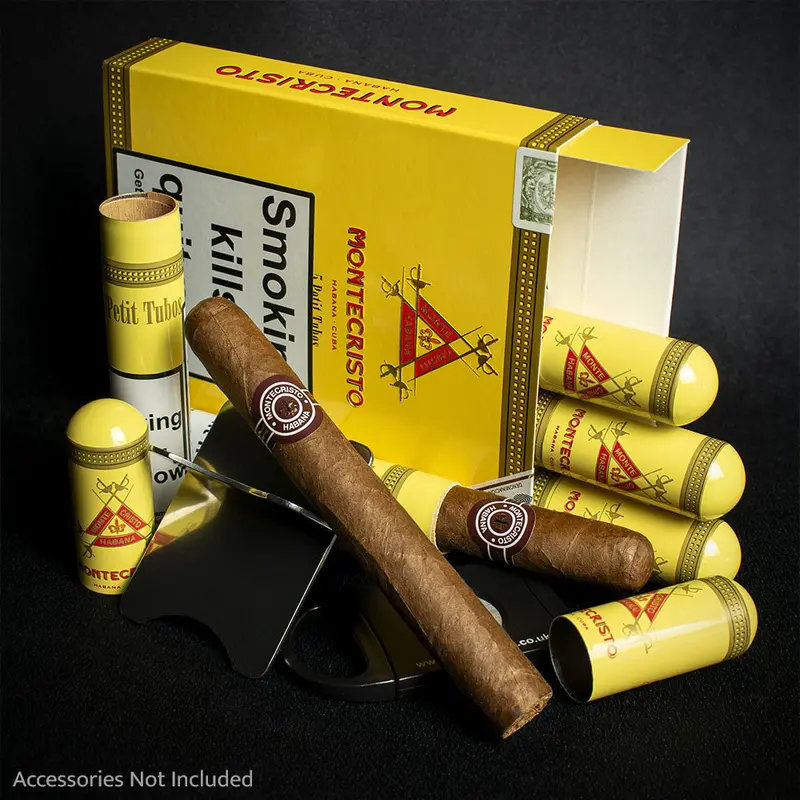 Montecristo Petit Tubos Cuban Cigar - 5Pk 1