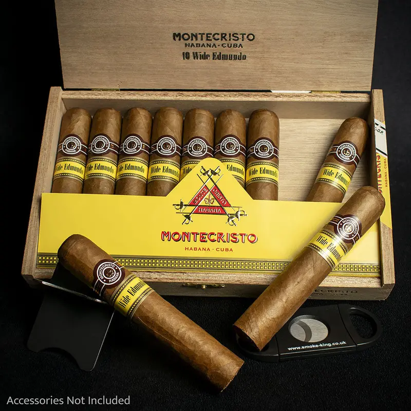Montecristo Wide Edmundo Cuban Cigar - Box Of 10 1