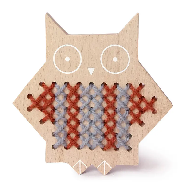 Moon Picnic Cross-Stitch Friends - Owl 1