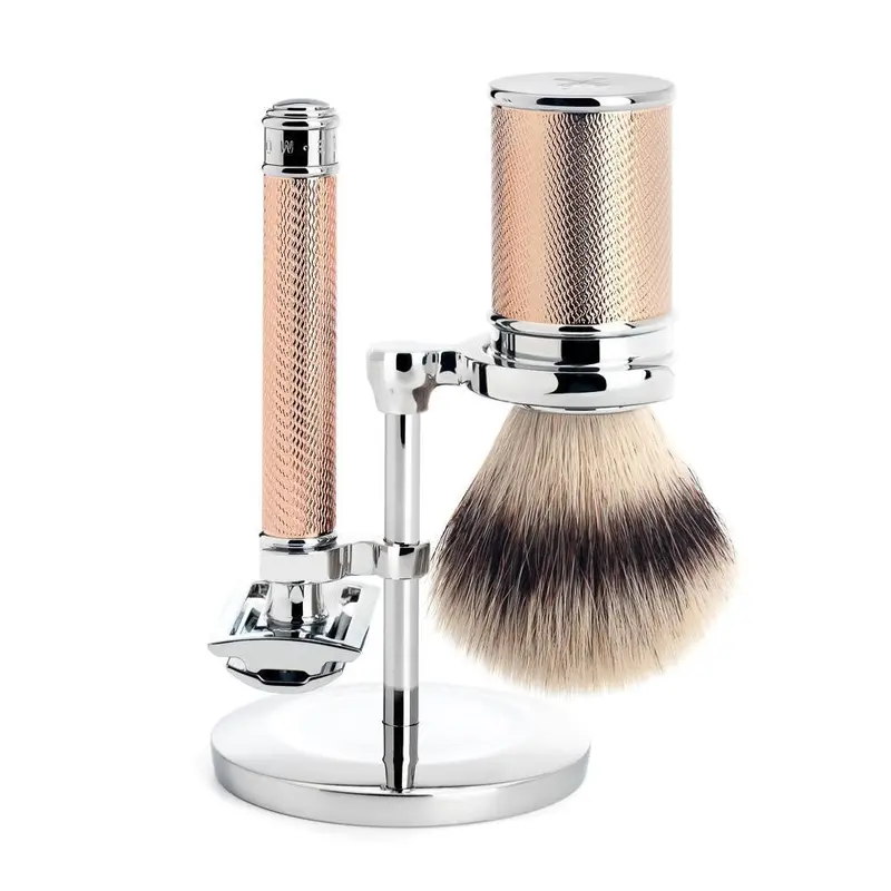 Mühle 3 Piece Shaving Set - Rose Gold 1
