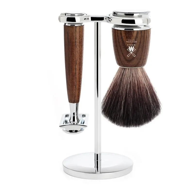 Mühle Rytmo 3 Piece Shaving Set - Steamed Ash 1
