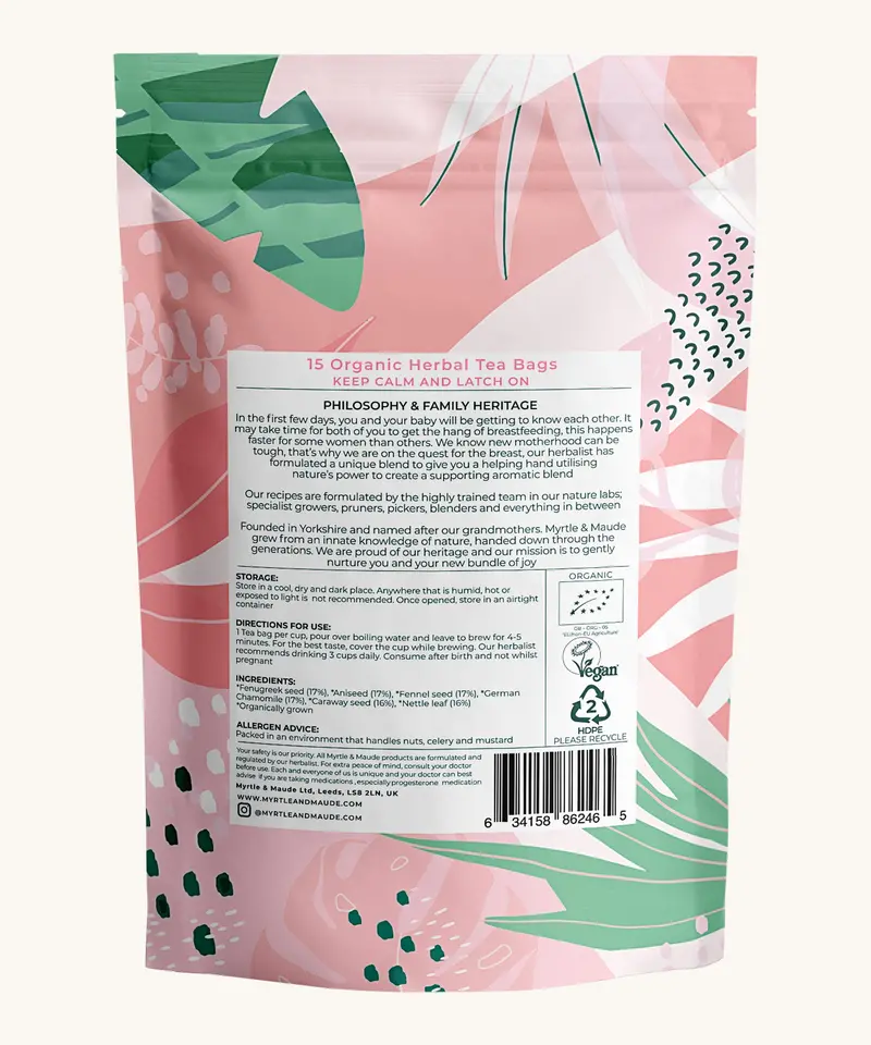 Myrtle & Maude Organic Breastfeeding Tea 2
