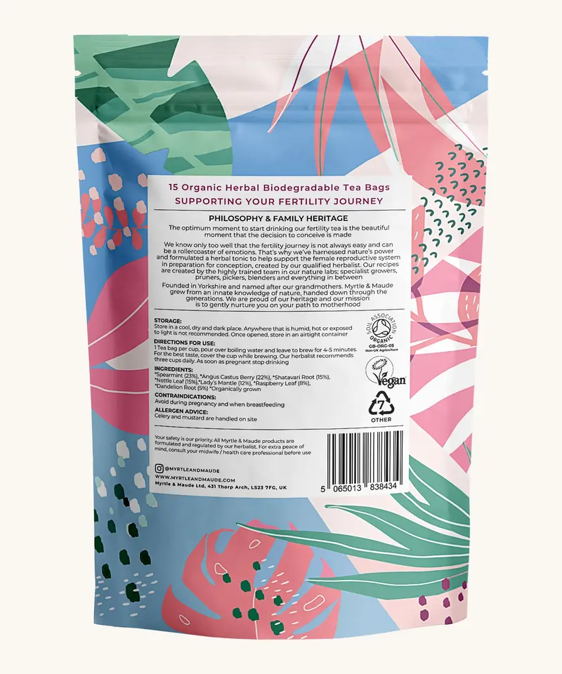 Myrtle & Maude Organic Fertility Tea 2