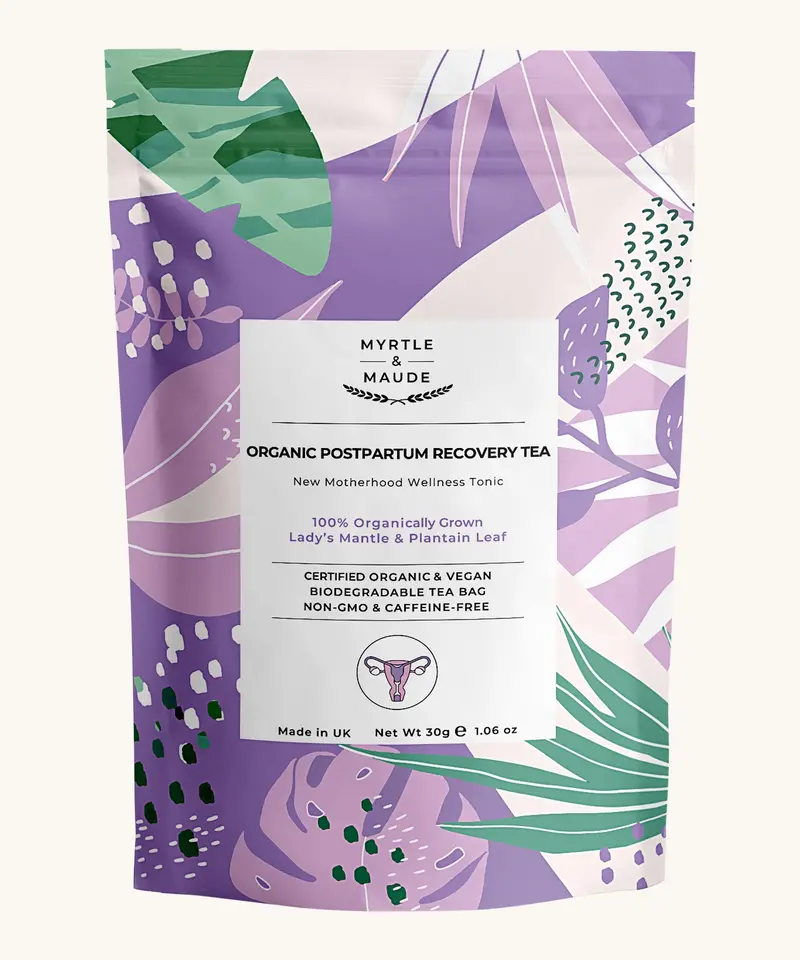 Myrtle & Maude Organic Postpartum Recovery Tea 1