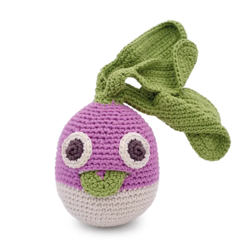 Myum Oliver Turnip Rattle Toy 1