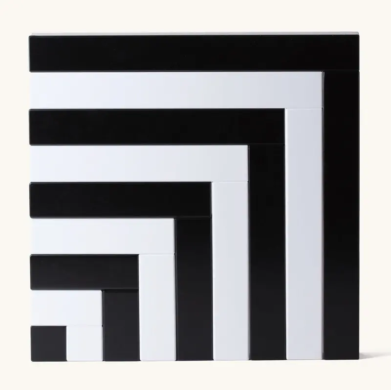 Naef Angular Construction Toy - Black & White 1
