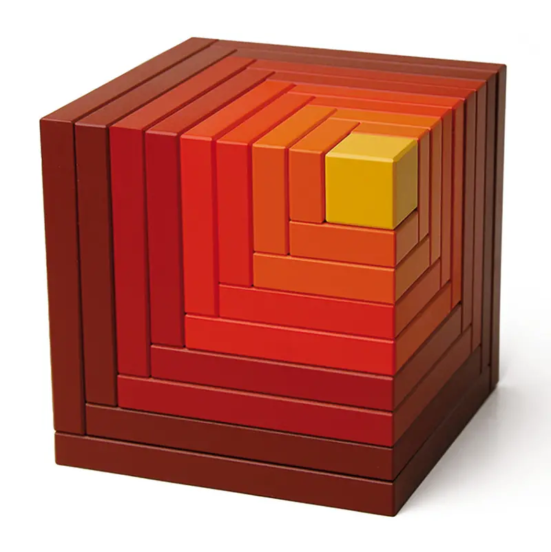 Naef Cella Stacking Cube - Red 1