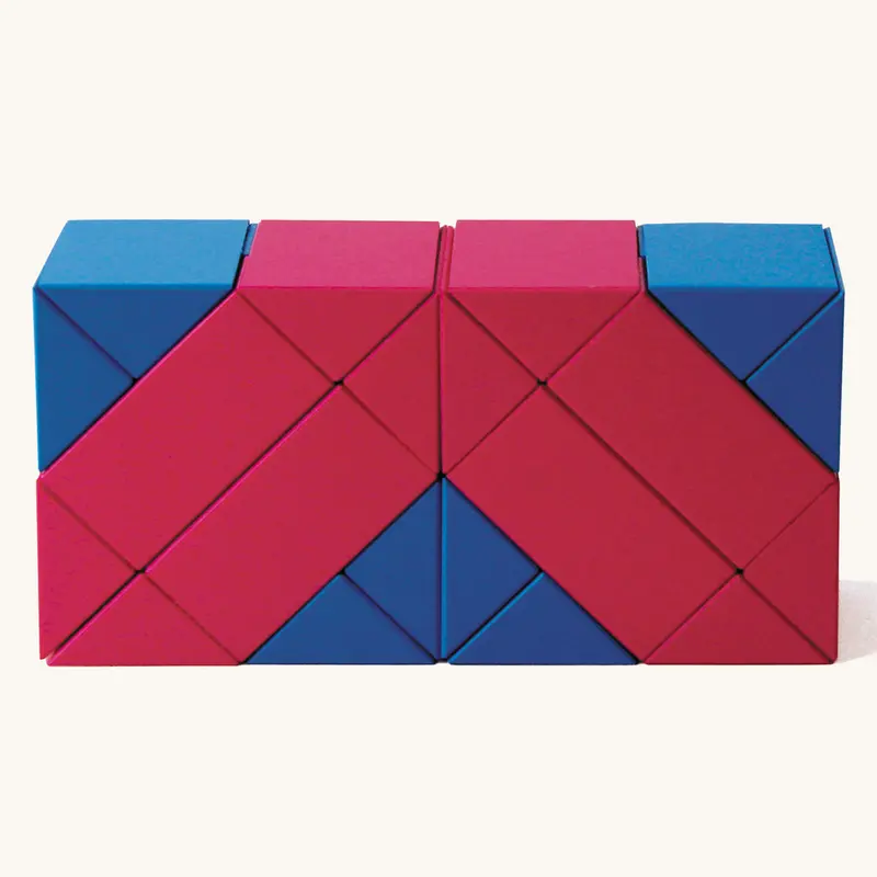 Naef Ponte Stacking Shapes - Red & Blue 1