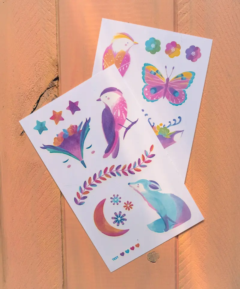 Namaki Children's Temporary Tattoos 6