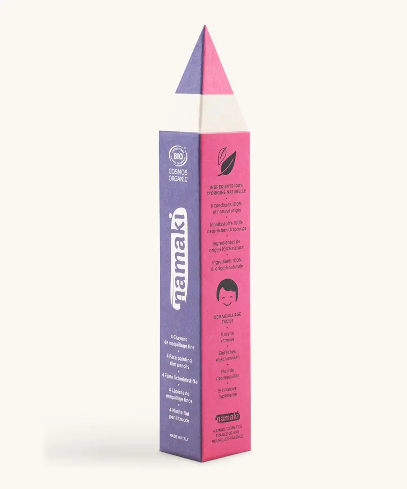 Namaki Face Painting Slim Pencils Set - Magical Colours 2