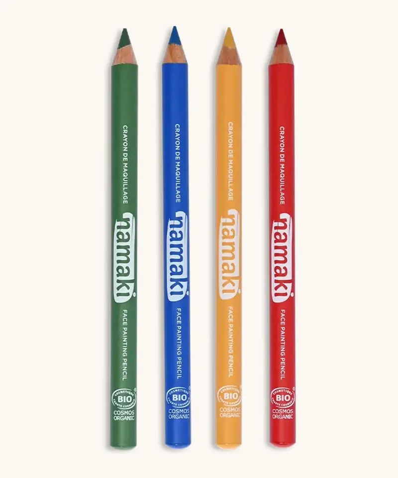 Namaki Face Painting Slim Pencils Set - Vivid Colours 1