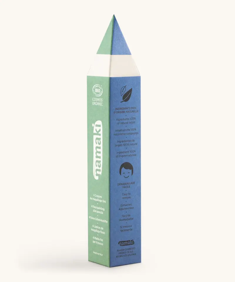 Namaki Face Painting Slim Pencils Set - Vivid Colours 2