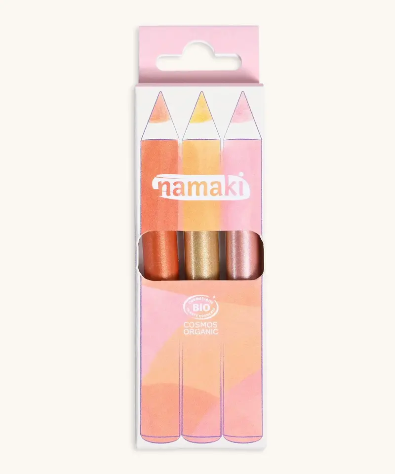 Namaki Makeup Glitter Pencils Set - Sunshine 1