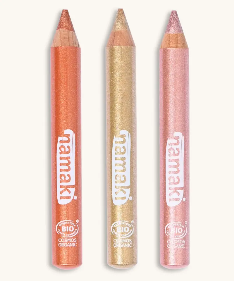 Namaki Makeup Glitter Pencils Set - Sunshine 2