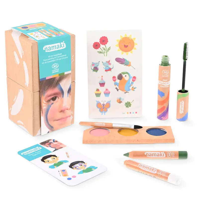 Namaki Natural Creative Face Painting Box - Rainbow 1
