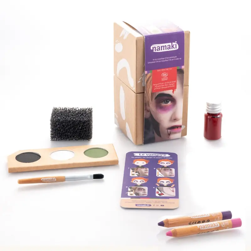 Namaki Natural Creative Face Painting Box - Worlds Of Horrors 1