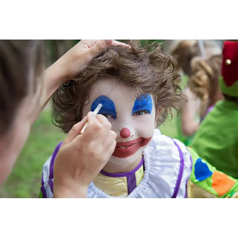 Namaki Natural Face Paint Kit - 3 Colours - Clown & Harlequin 2