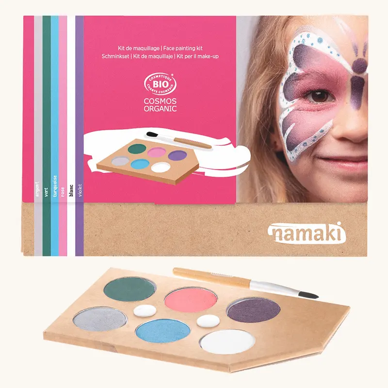 Namaki Natural Face Paint Kit - 6 Colours - Enchanted Worlds 1