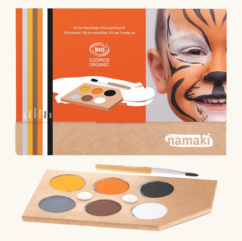 Namaki Natural Face Paint Kit - 6 Colours - Wild Life 1